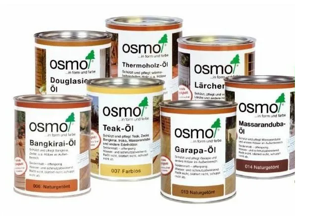 Материалы OSMO для дерева
